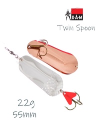 FZ Twin Spoon 22g 5017022 Silver-Copper - фото