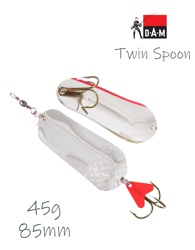 FZ Twin Spoon 45g 5018045 Silver-Silver - фото