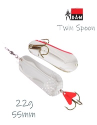 FZ Twin Spoon 22g 5018022 Silver-Silver - фото