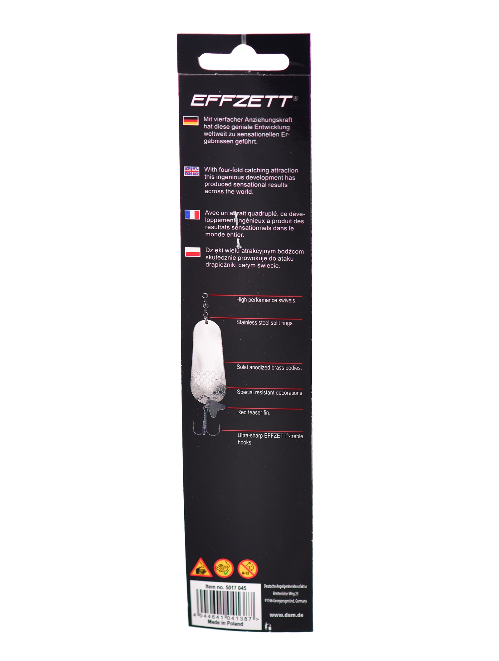 FZ Twin Spoon 45g 5017045 Silver-Copper - фото6