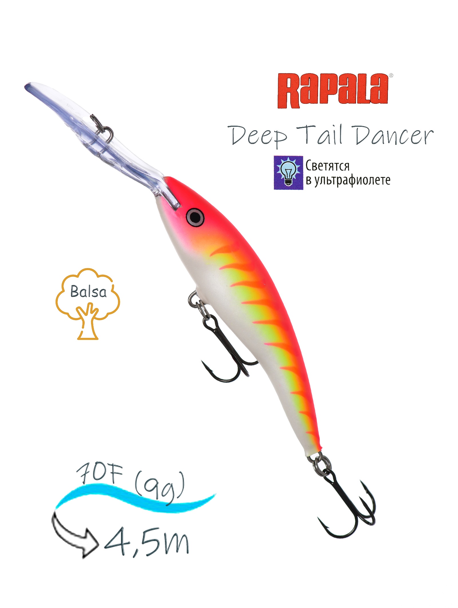 TDD07 PTU Tail Dancer Deep - фото