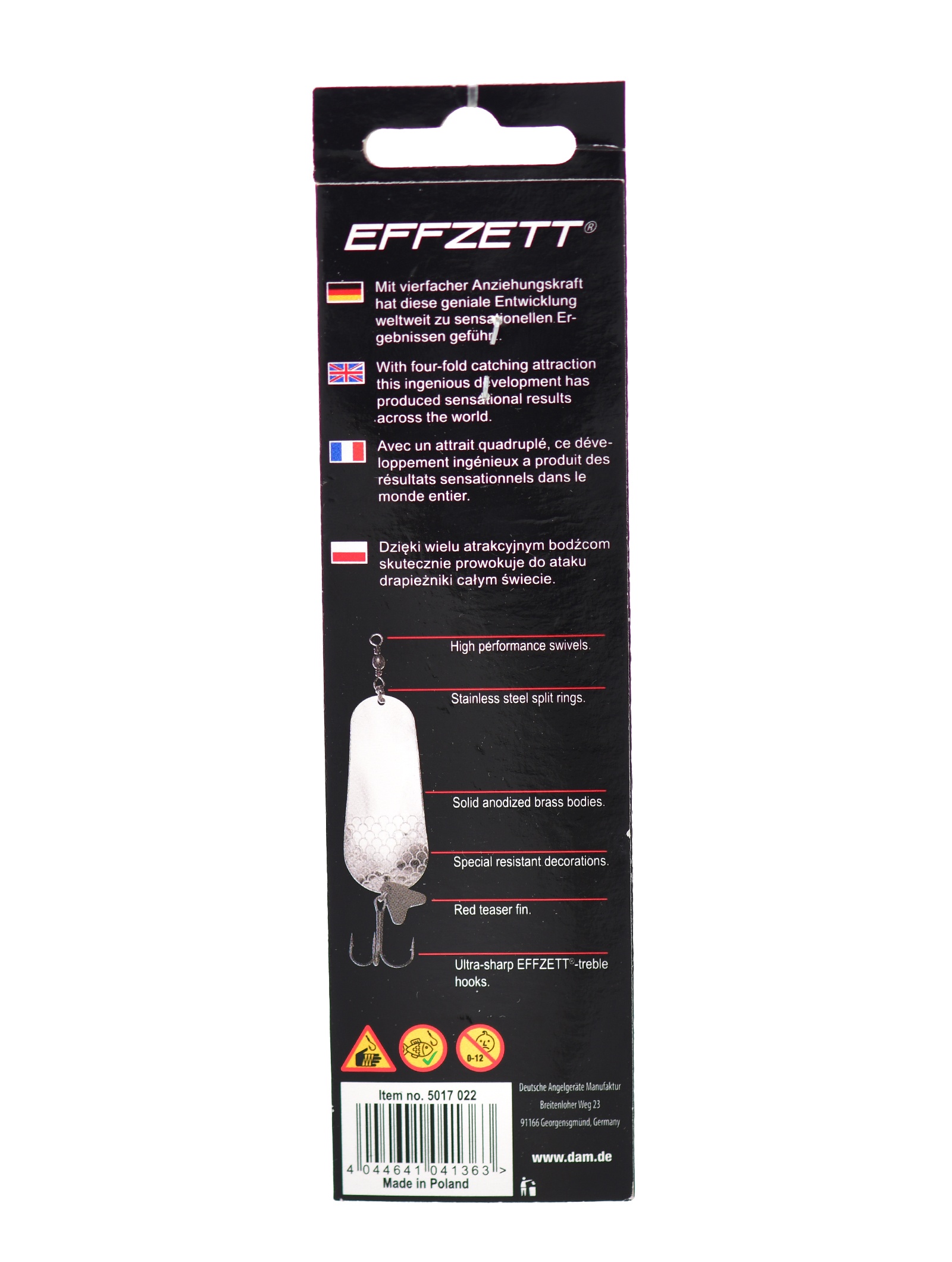 FZ Twin Spoon 22g 5017022 Silver-Copper - фото5