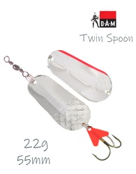 FZ Twin Spoon 22g 5018022 Silver-Silver - фото