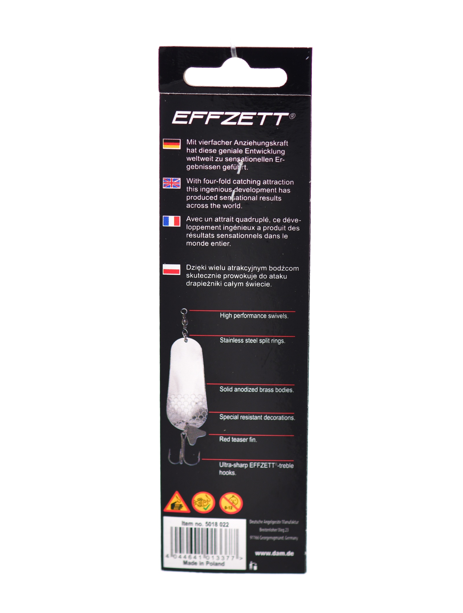 FZ Twin Spoon 22g 5018022 Silver-Silver - фото5