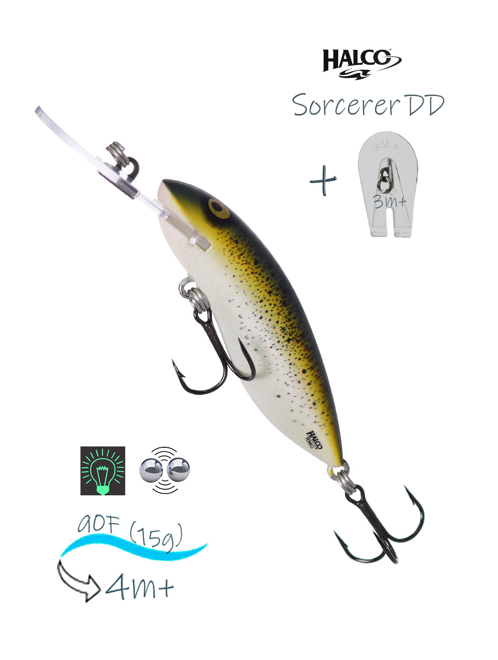 Sorcerer  90 DD R17 (Glo) - фото