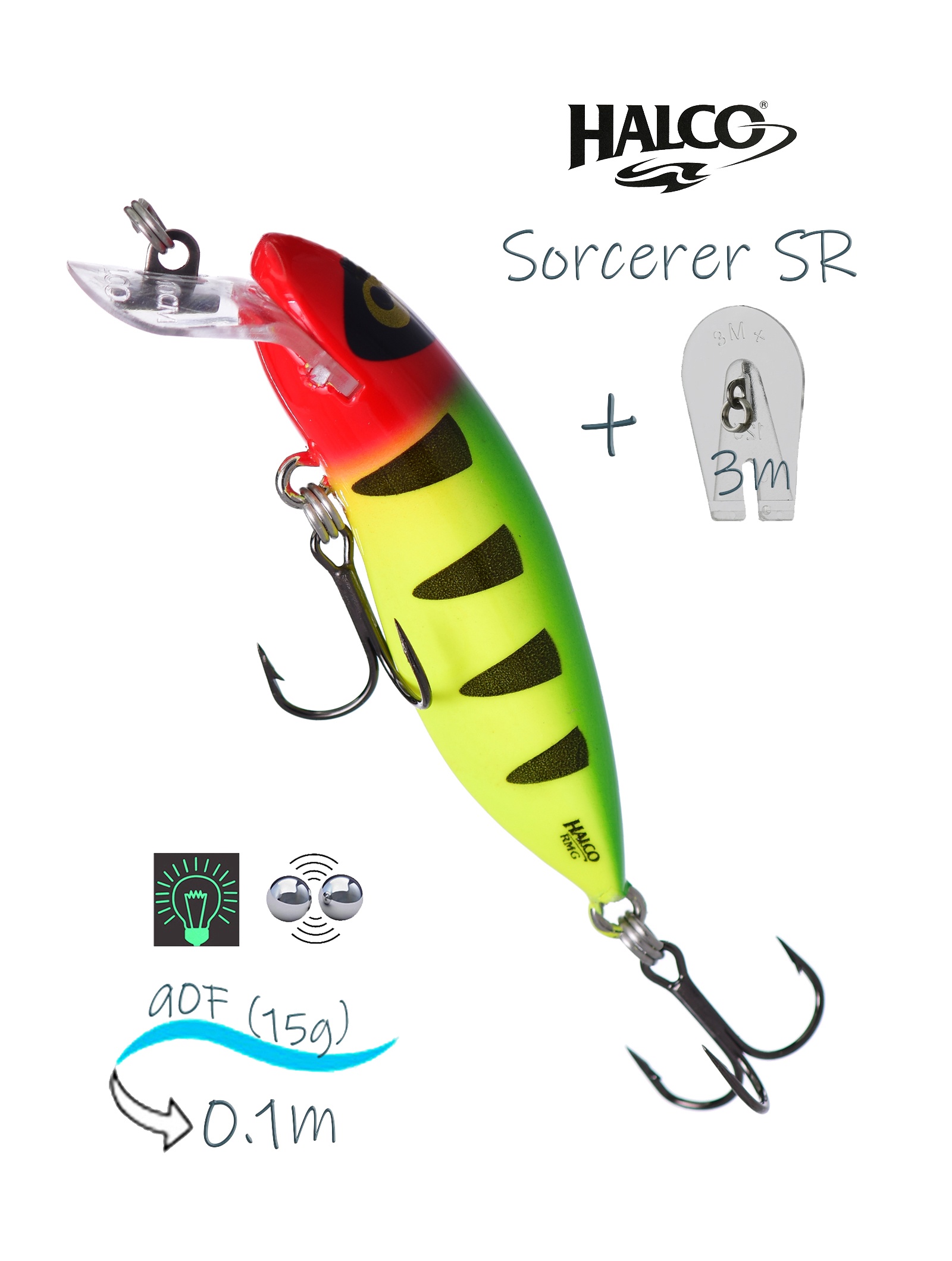 Sorcerer  90 SR H86 (Glo) - фото