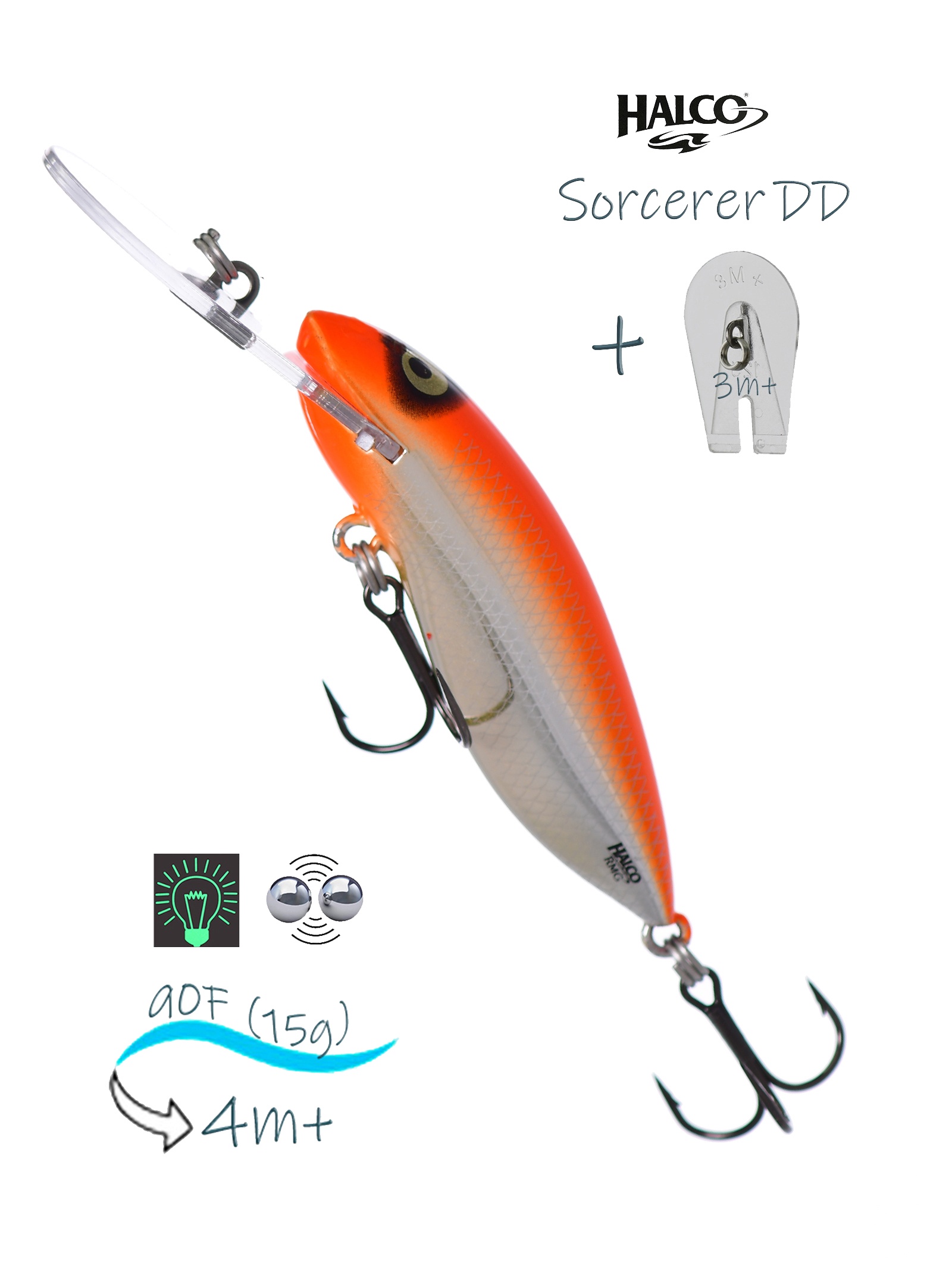 Sorcerer  90 DD H85 (Glo) - фото