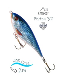 OSP09-87 Piston 3D SI - фото