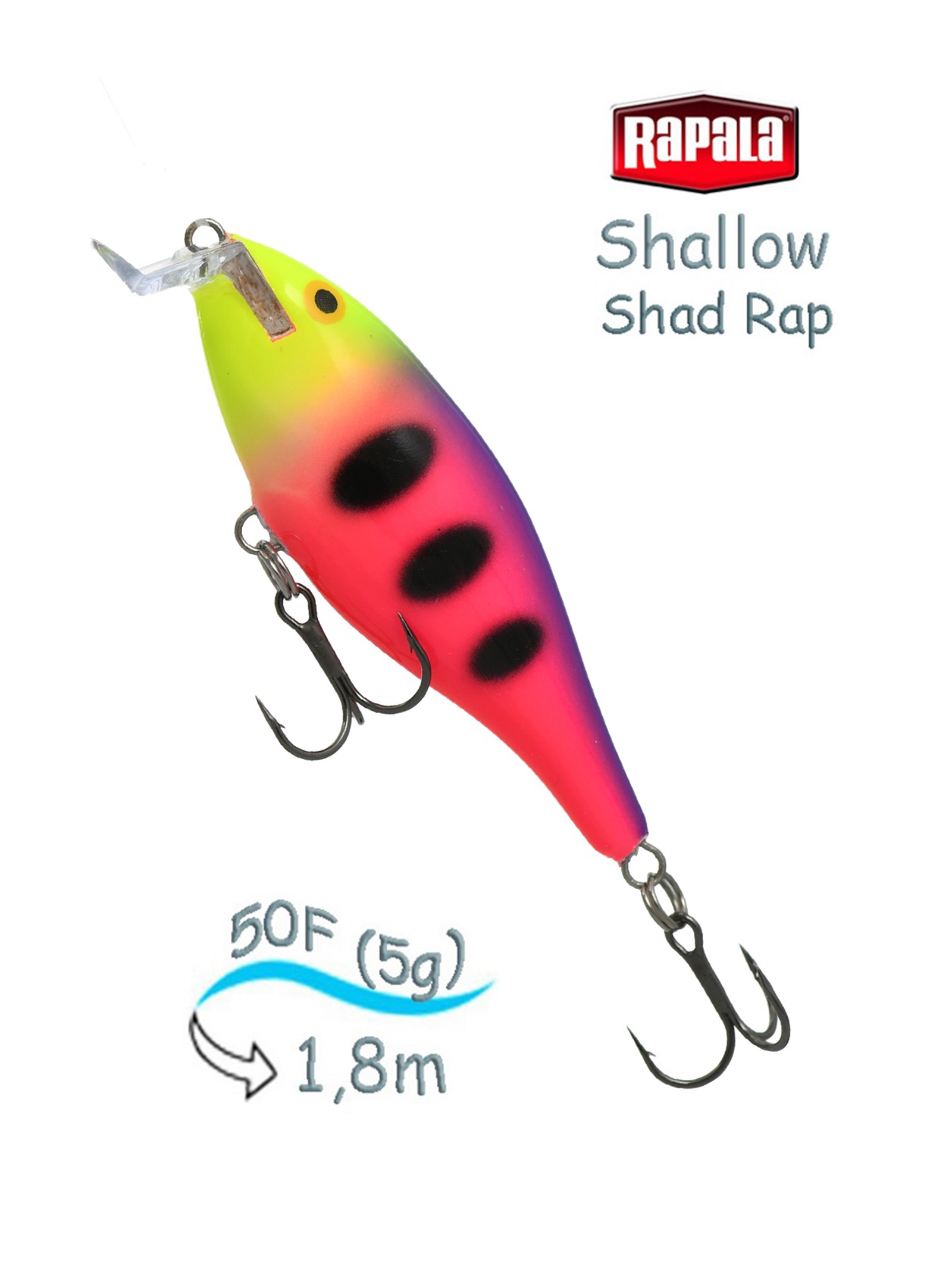 SSR05 FPN Shallow Shad Rap