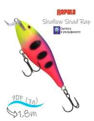 SSR07 FPN Shallow Shad Rap - фото