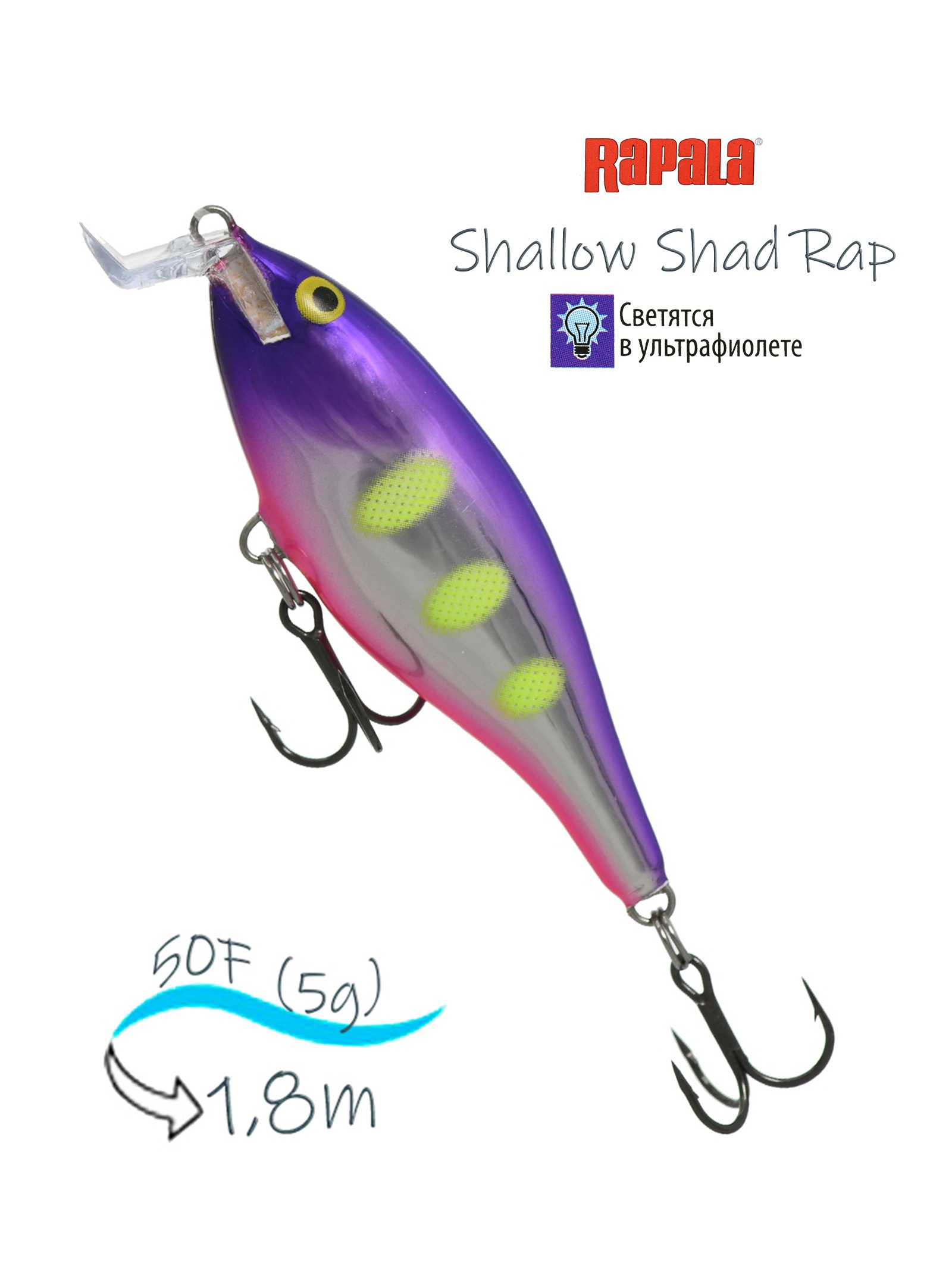 SSR05 VDH Shallow Shad Rap