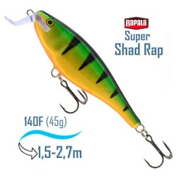SSR14 P Super Shad Rap - фото