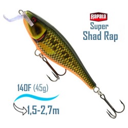 SSR14 SCRR Super Shad Rap - фото