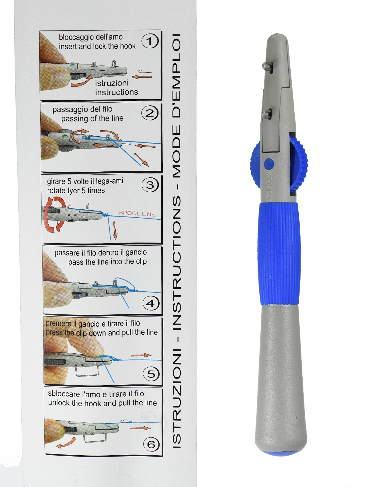 Stonfo Станок для привязывания крючка art ST-448-0-1 - фото3