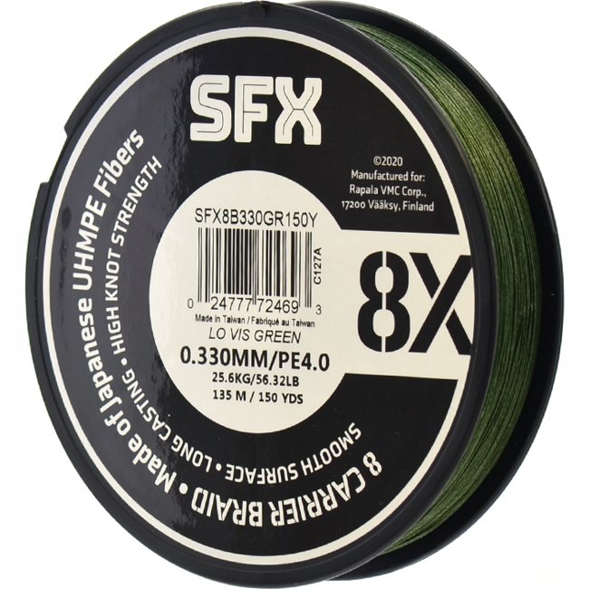 Sufix 8X 0,330*135m Green