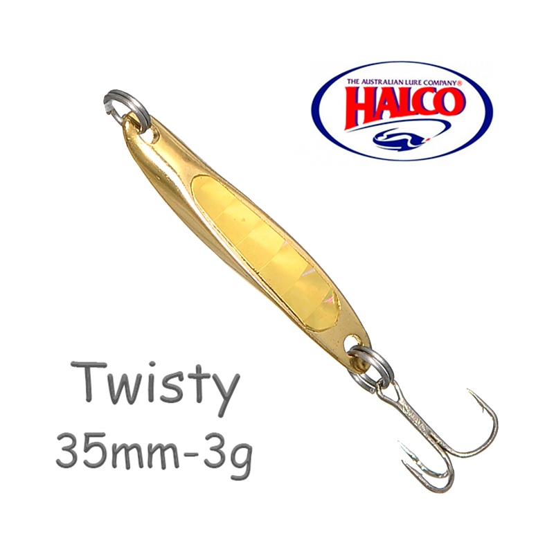 Twisty 3g Gold Plate