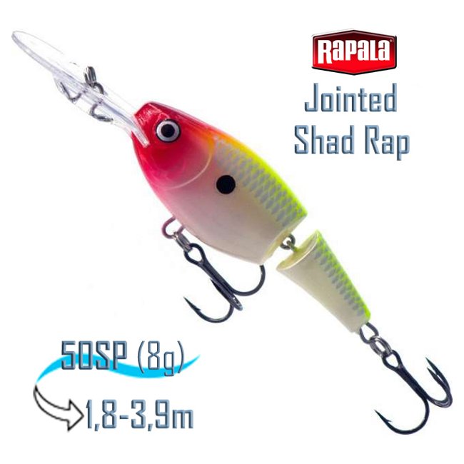 JSR05 CLN Jointed Shad Rap