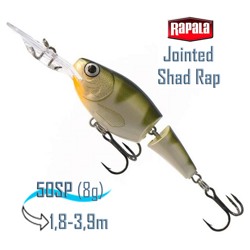 JSR05 YP Jointed Shad Rap - фото
