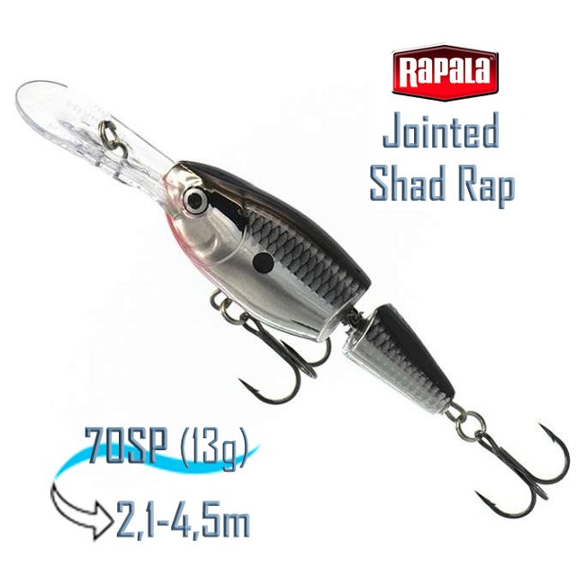 JSR07 CH Jointed Shad Rap