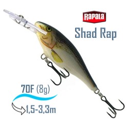 SR07 SD Shad Rap - фото