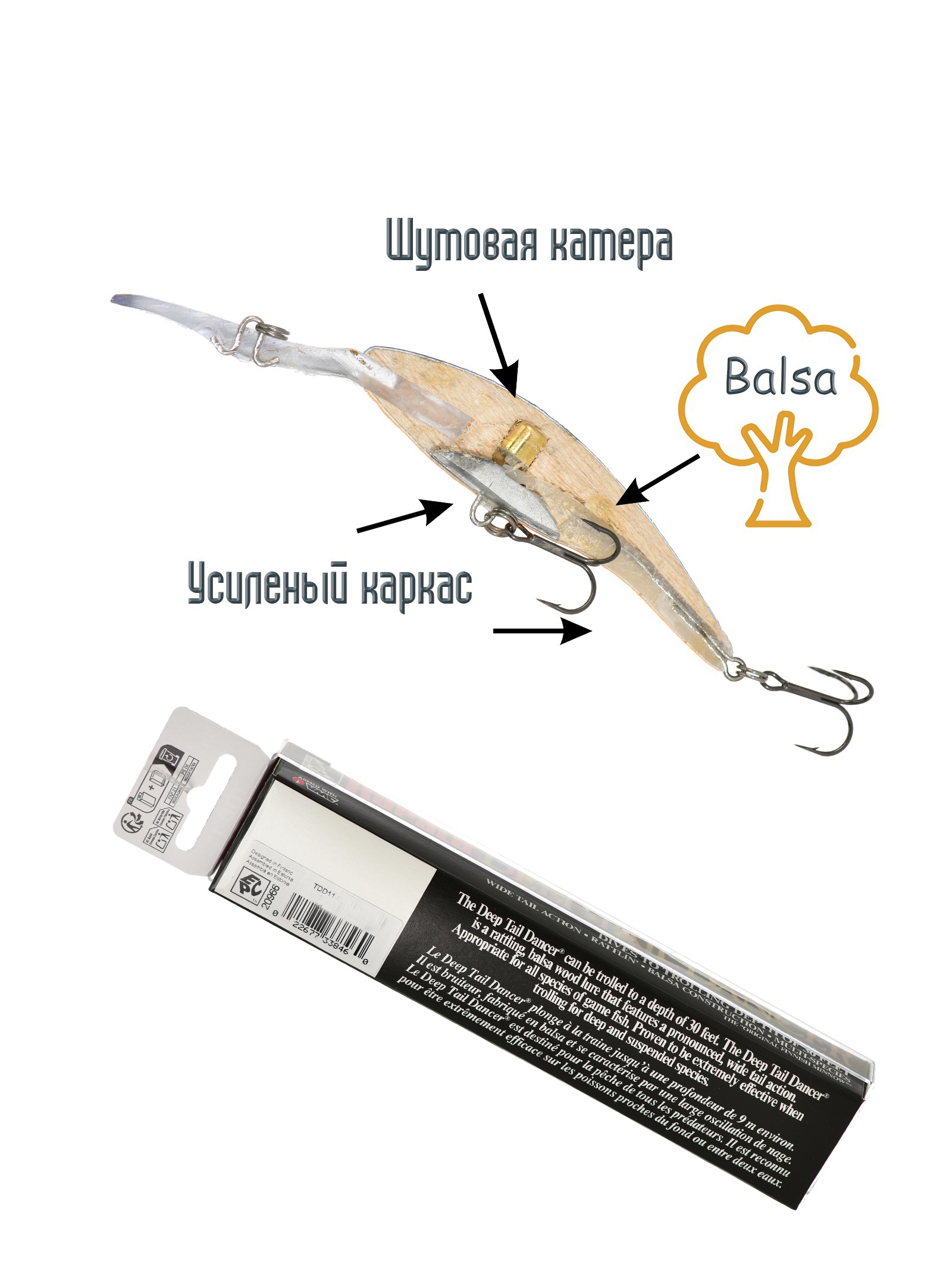 TDD11 BWB Tail Dancer Deep - фото6