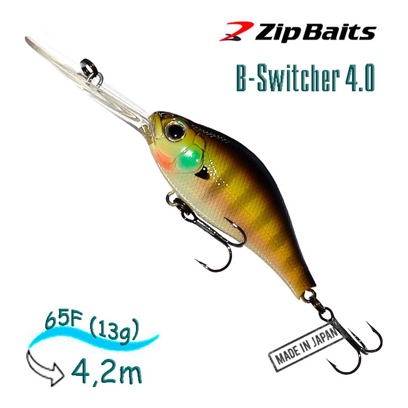 Воблер Zip Baits B-Switcher 4.0S - 337 Silent