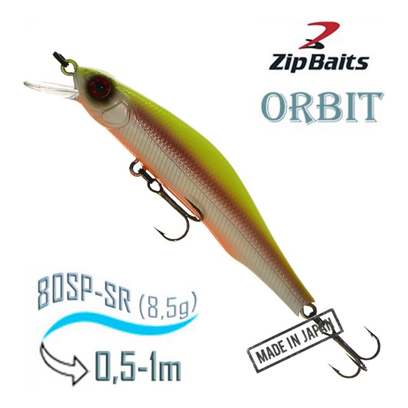Воблер Zip Baits Orbit  80 SP-SR-673
