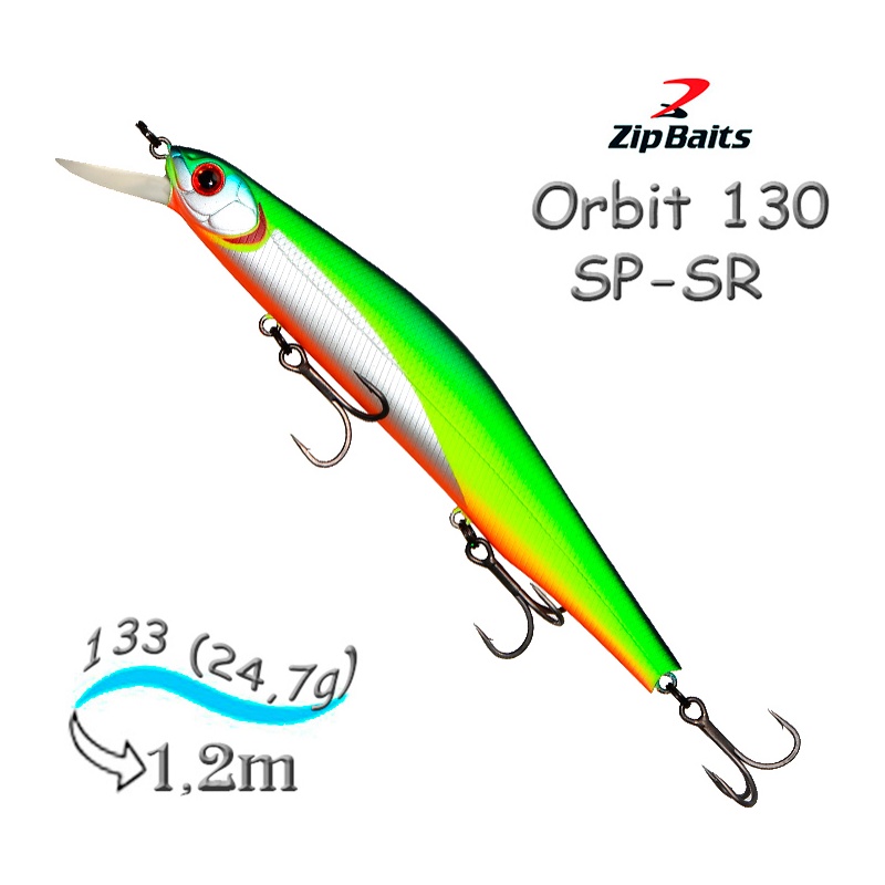 Воблер Zip baits Orbit 130 SP-SR-537M