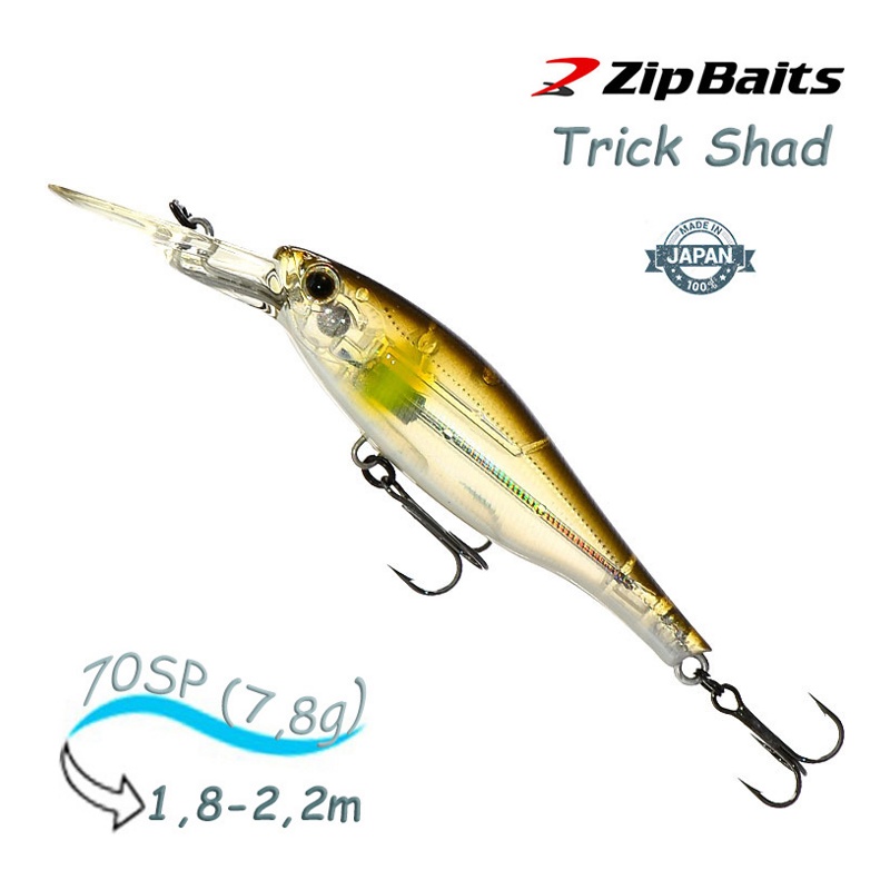 Воблер Zip baits Trick Shad 70 SP-298R